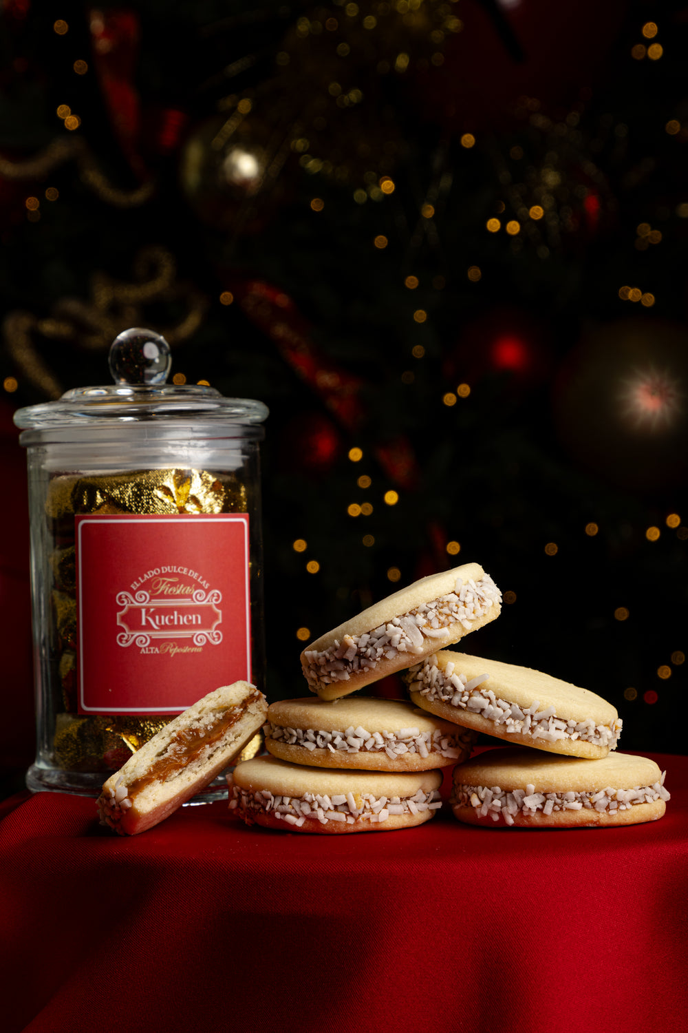 Frasco de Alfajores Chico (5 piezas)