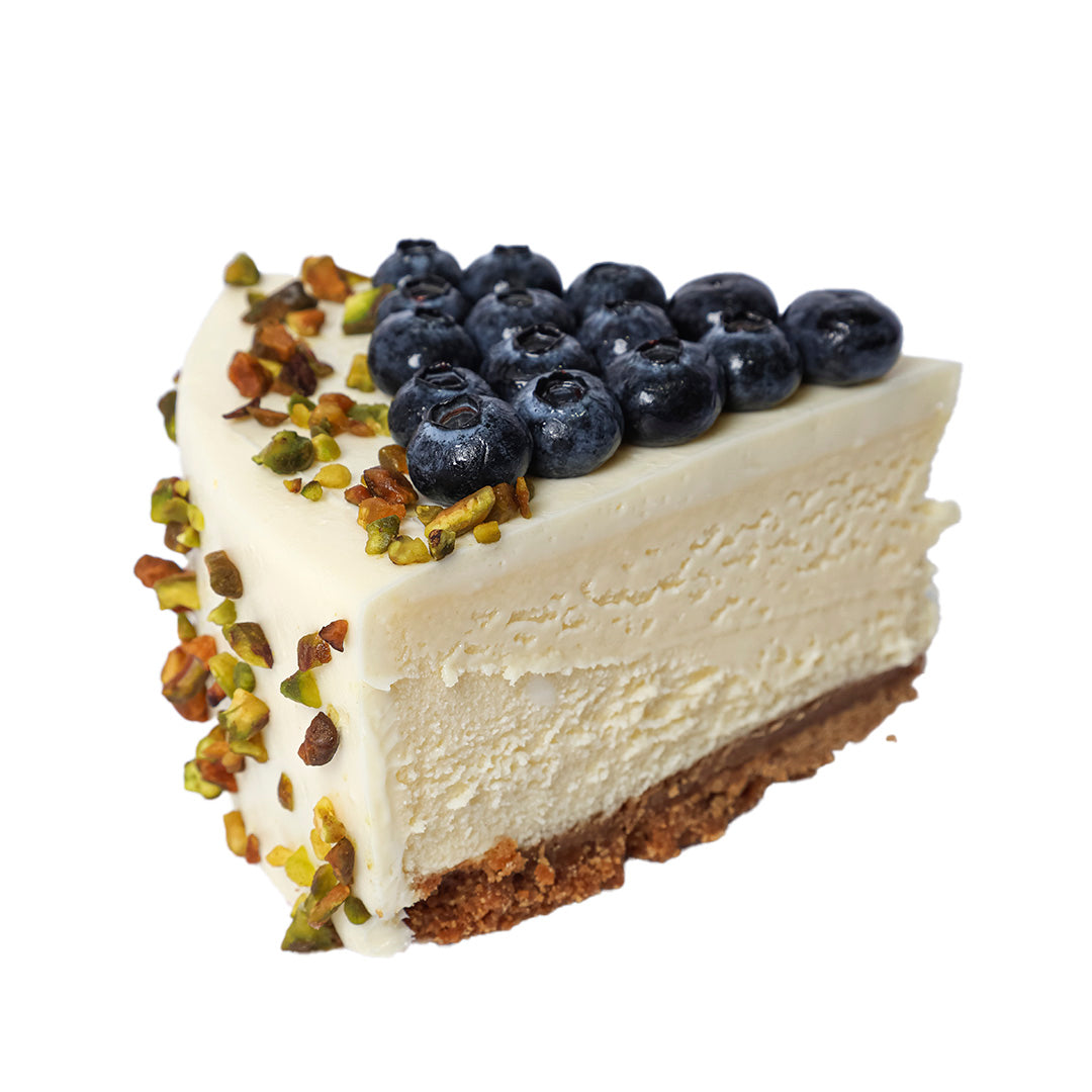 
                  
                    Cheesecake de Blueberry con Pistaches
                  
                