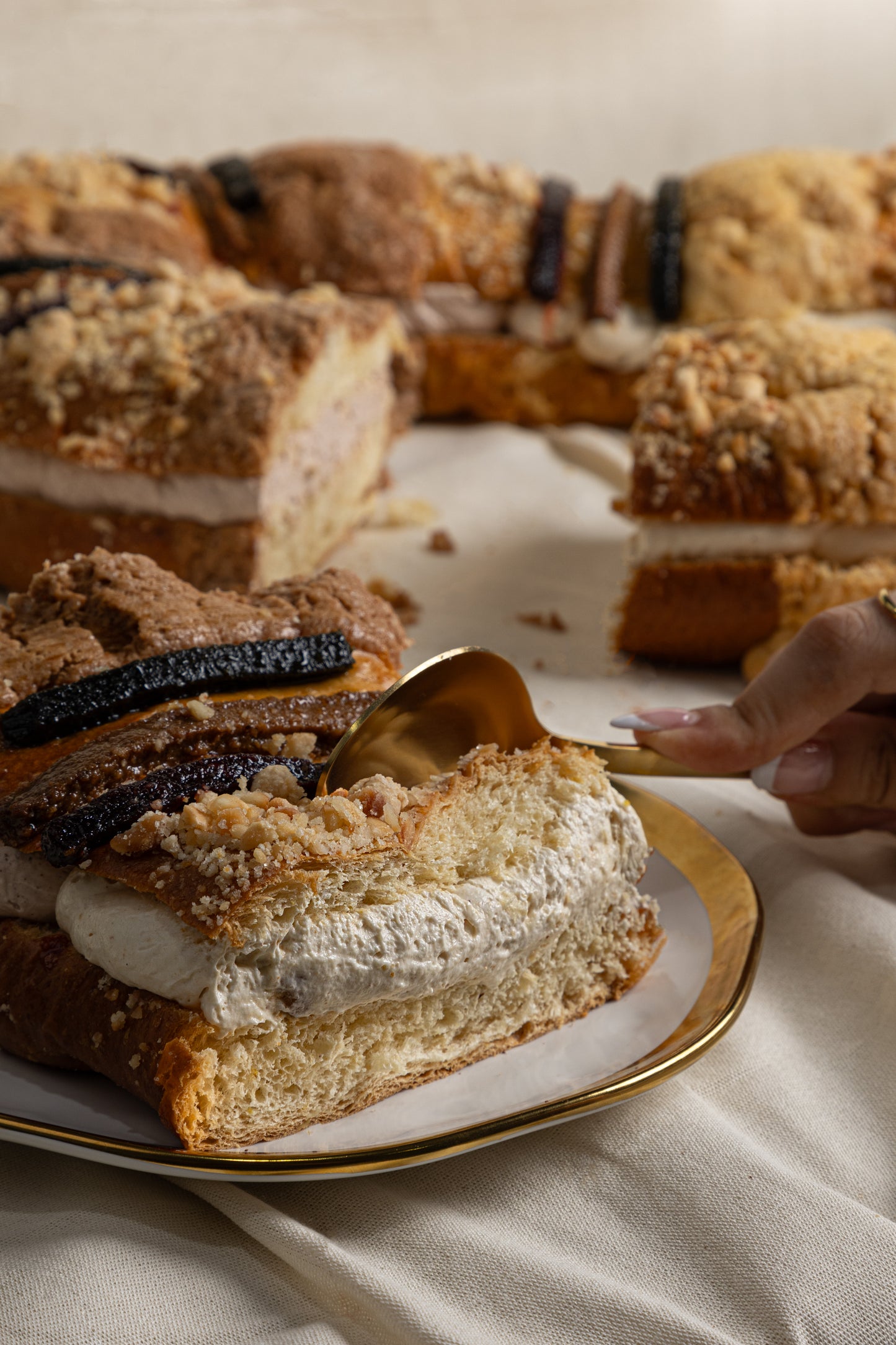 
                  
                    Rosca Ate de membrillo y Chocolate abuelita
                  
                