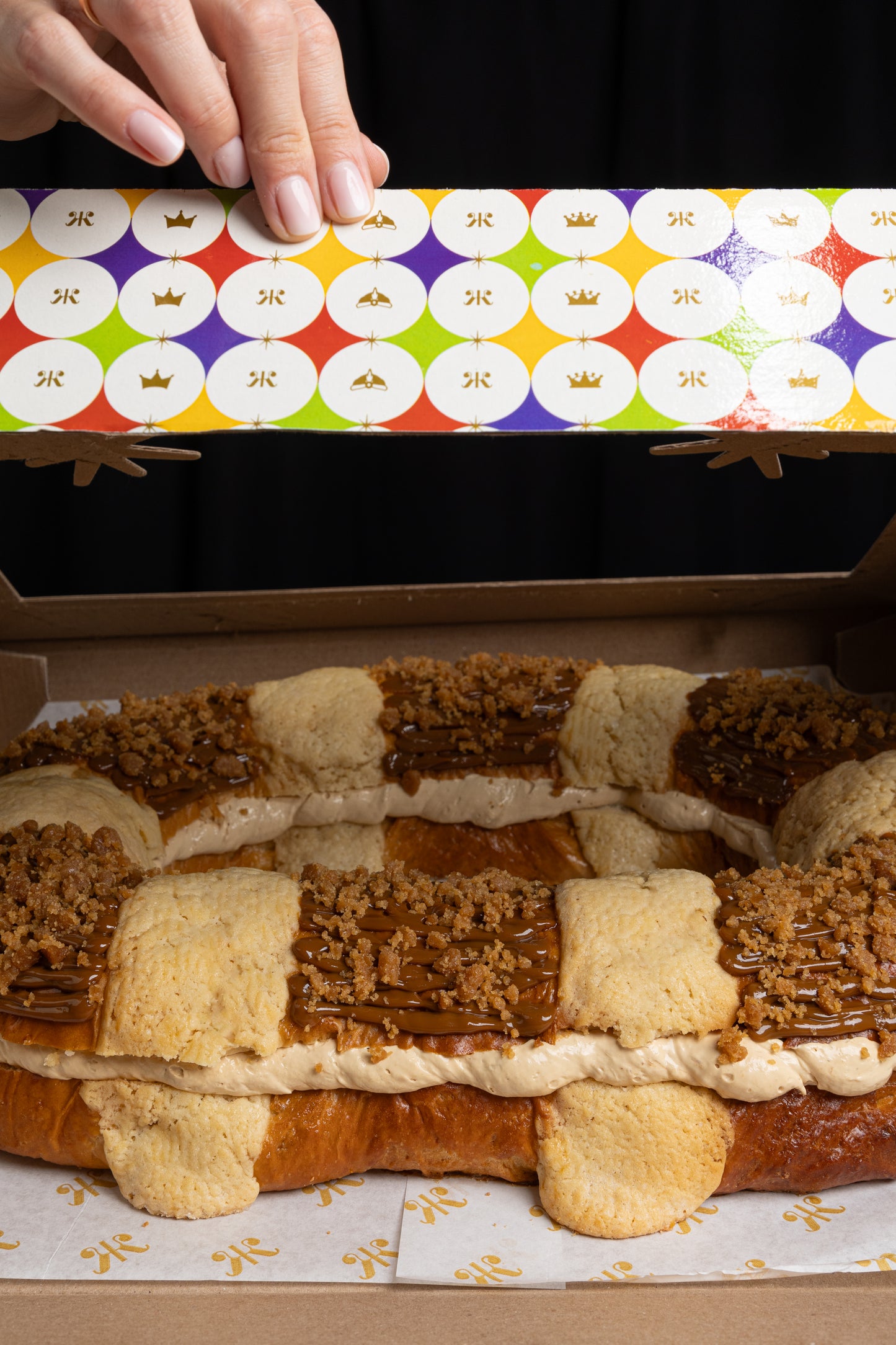 
                  
                    Rosca Dulce de leche con toffee
                  
                