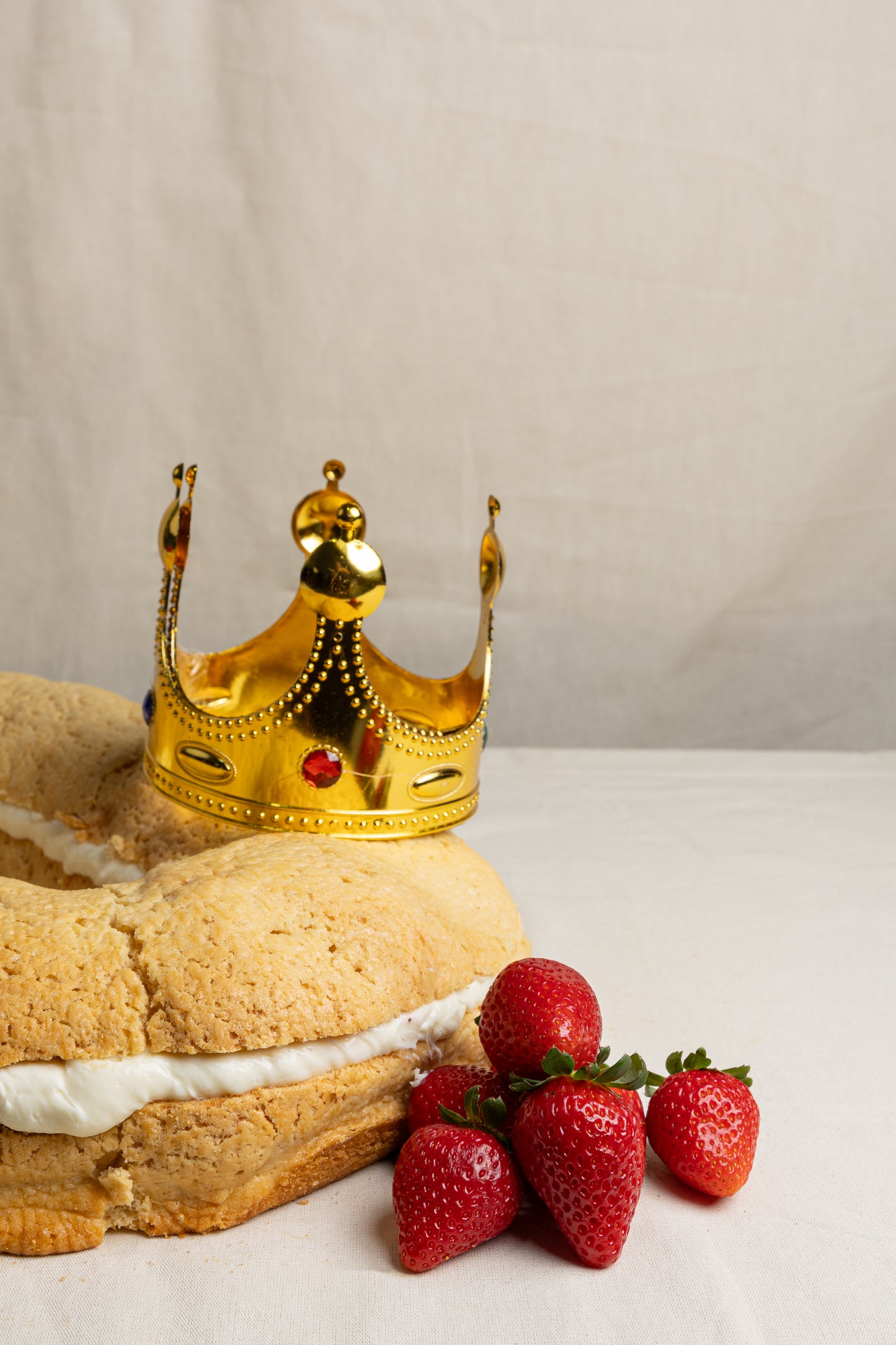 
                  
                    Rosca de Fresas con Crema
                  
                